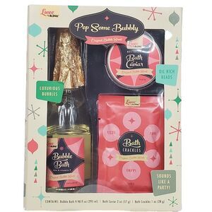 Mr Bubble Luxe Pop Some Bubbly 'Original Bubble' Scent Bath Kit-Caviar +Crackles